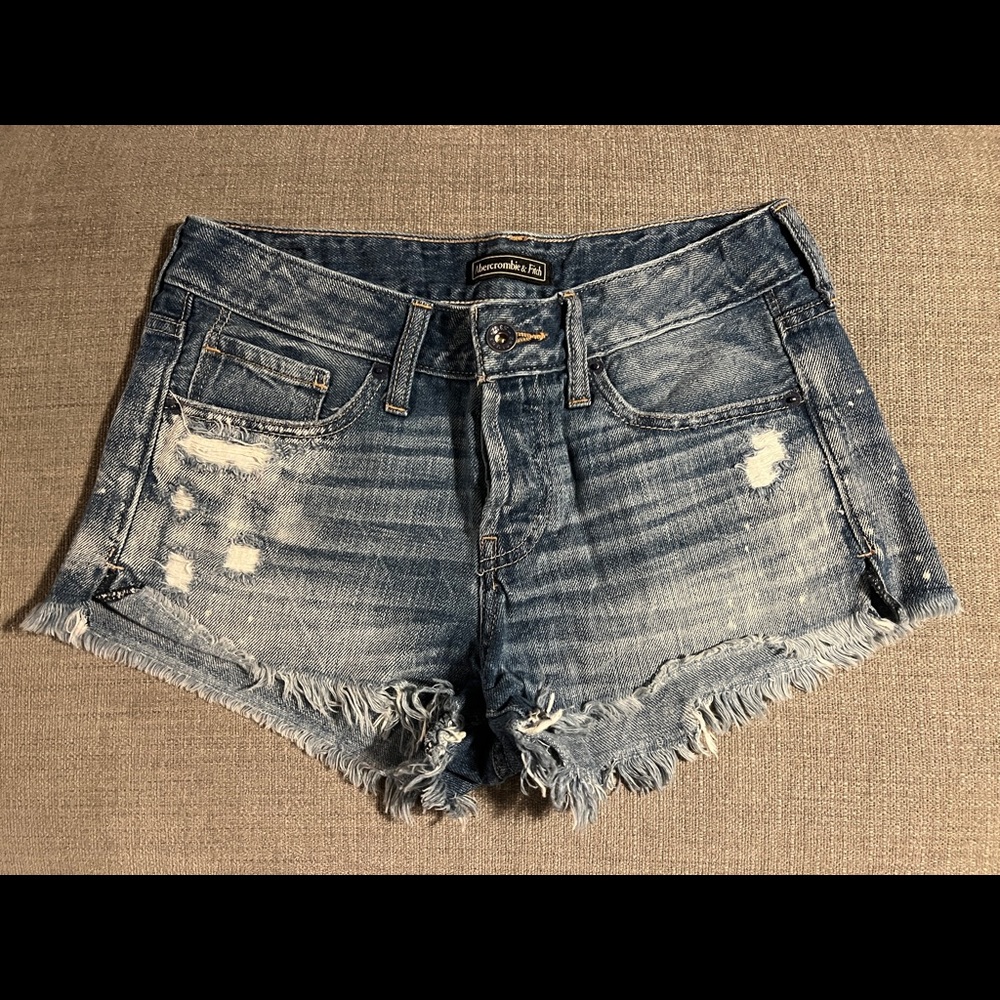 Abercrombie Distressed Denim Short